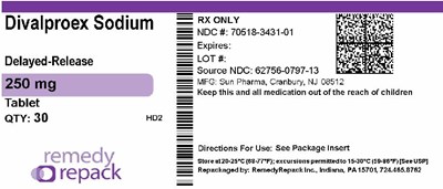Mm2 (Divalproex Sodium 250mg 70518 3431 01)